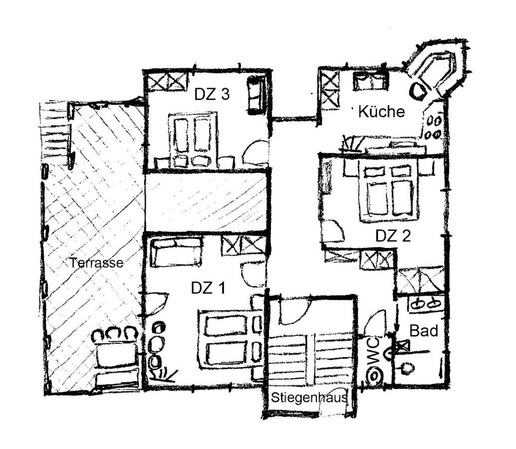 Appartement Schneefloeckchen Mayrhofen Dış mekan fotoğraf